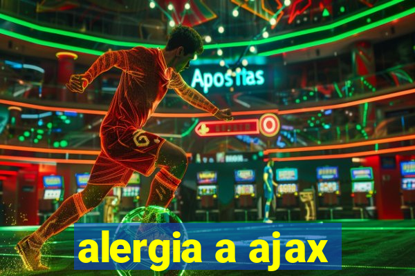 alergia a ajax